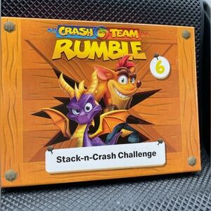 Crash Team Rumble McDonald’s Happy Meal Kid’s toy - Stack n Crash Challenge